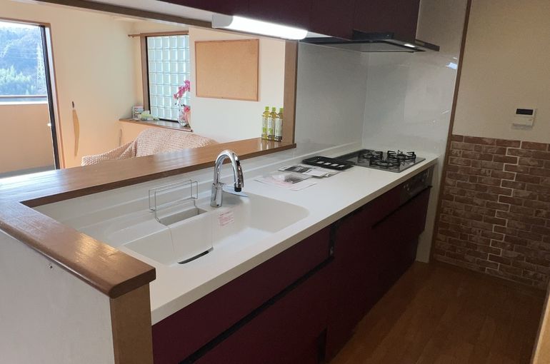 LIXILのキッチンです。